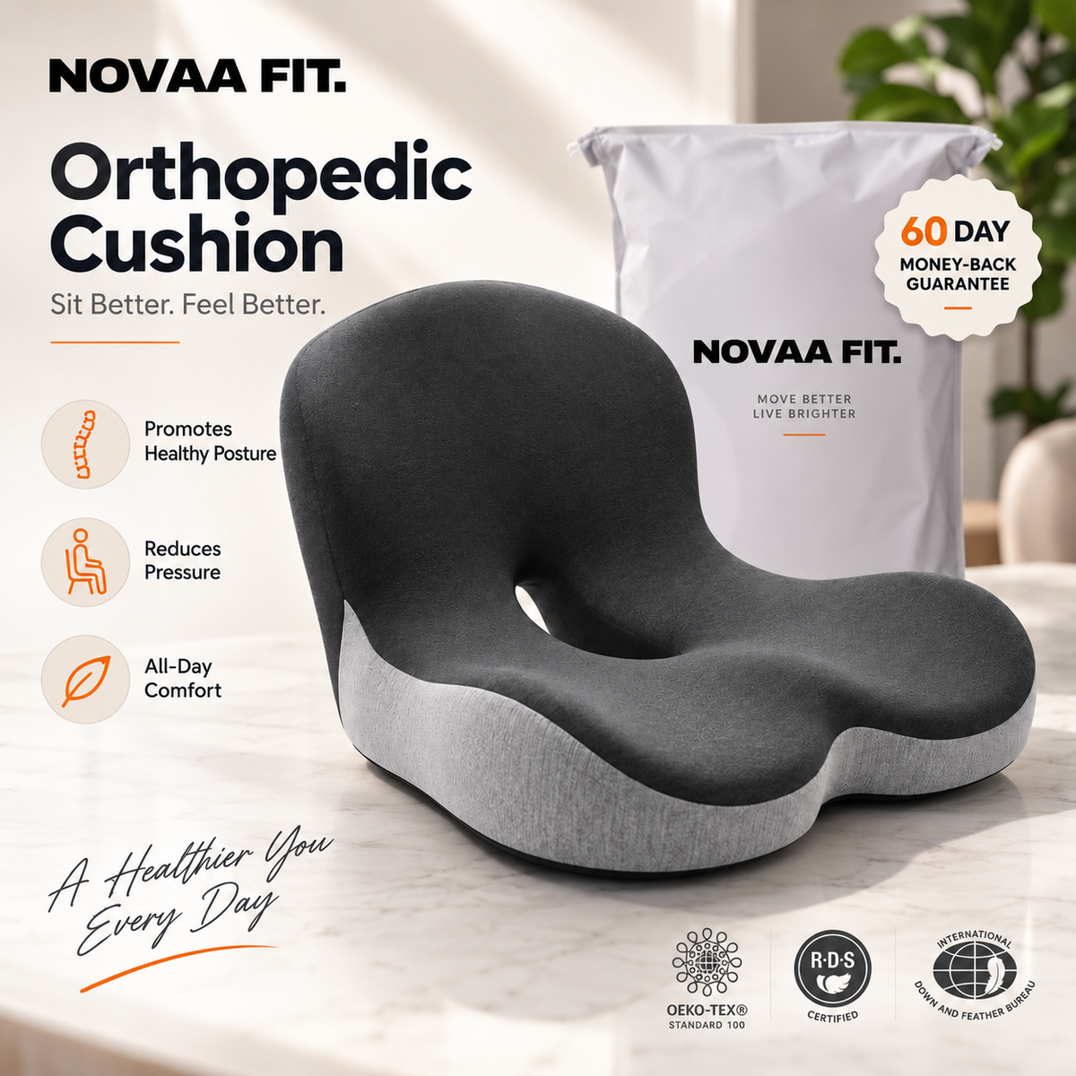NOVAA FIT. Orthopedic Cushion