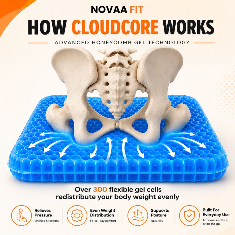 Cloudcore | Pressure-Relief Gel Cushion