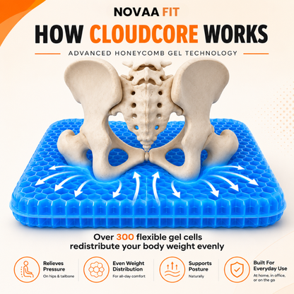 Cloudcore | Pressure-Relief Gel Cushion