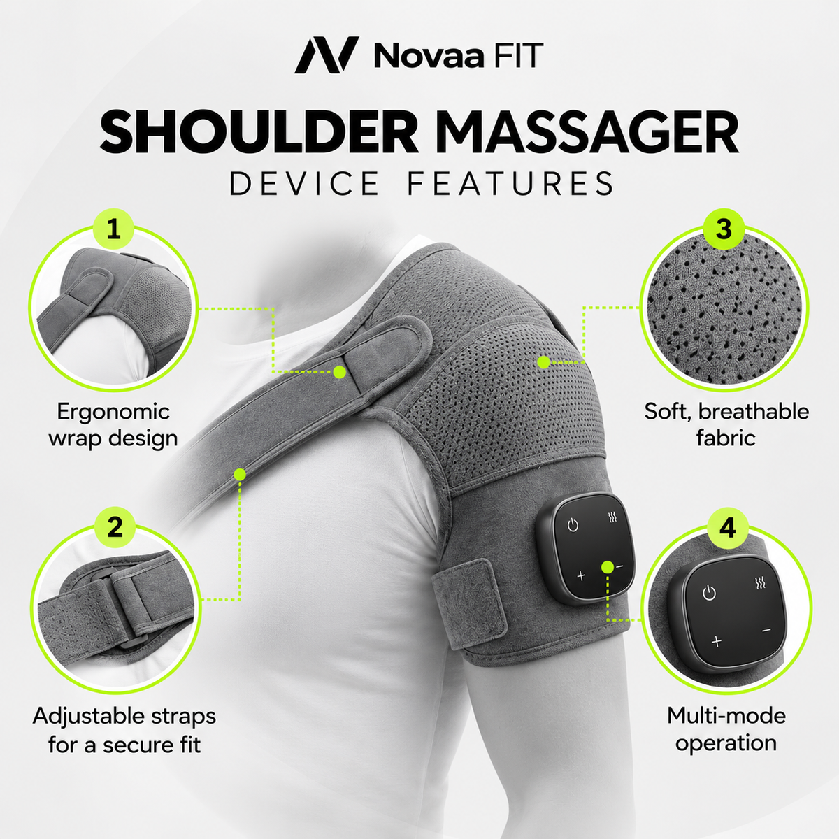 NOVAA FIT. Shoulder Triple Therapy Recovery System