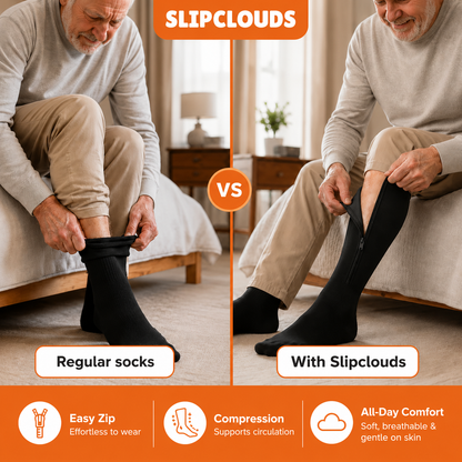 Novaa FIT | Zip-Up Compression Socks
