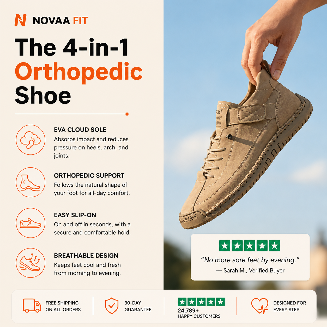 Novaa FIT | Orthopedic Shoes