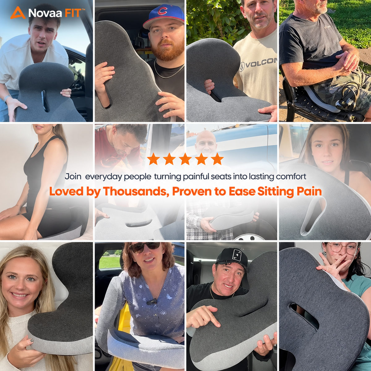 NOVAA FIT. Orthopedic Cushion