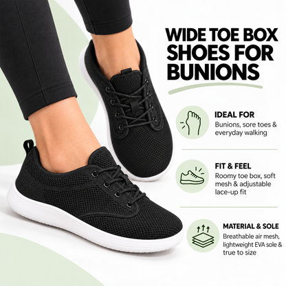 Wide Toe Box Shoes for Bunions