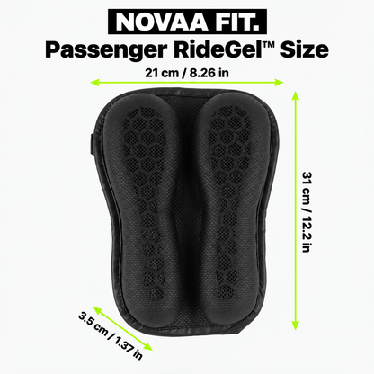 RideGel™. Motorcycle Comfort Seat Cushion