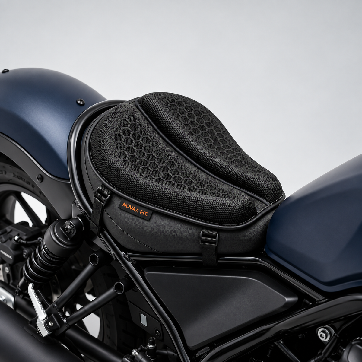 RideGel™. Motorcycle Comfort Seat Cushion