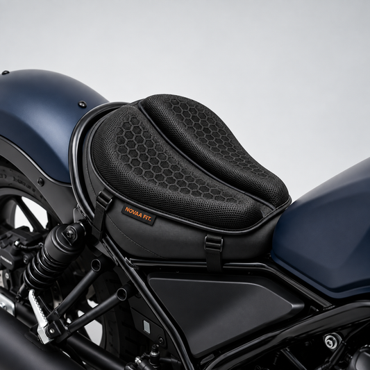 RideGel™. Motorcycle Comfort Seat Cushion