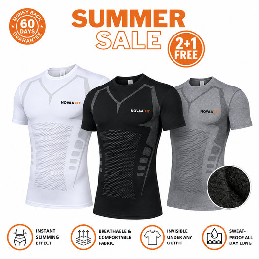 Novaa FIT - Tee | Shape Up. Stand Tall. Show Up.