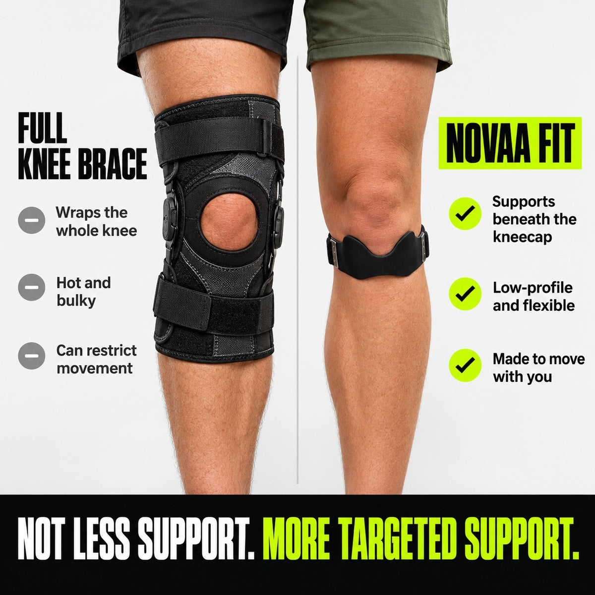 NOVAA FIT. Downhill Knee Strap