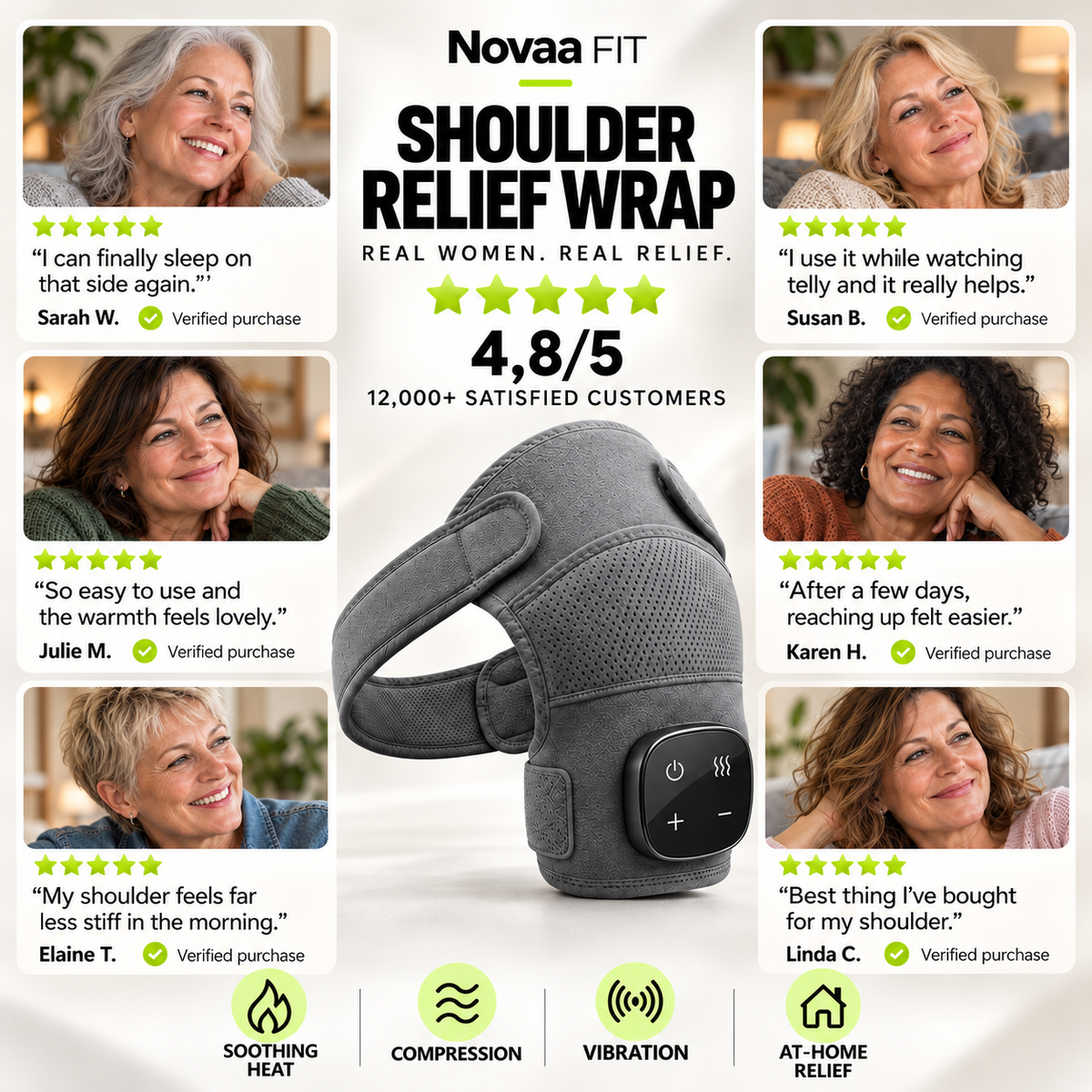 NOVAA FIT. Shoulder Relief Wrap
