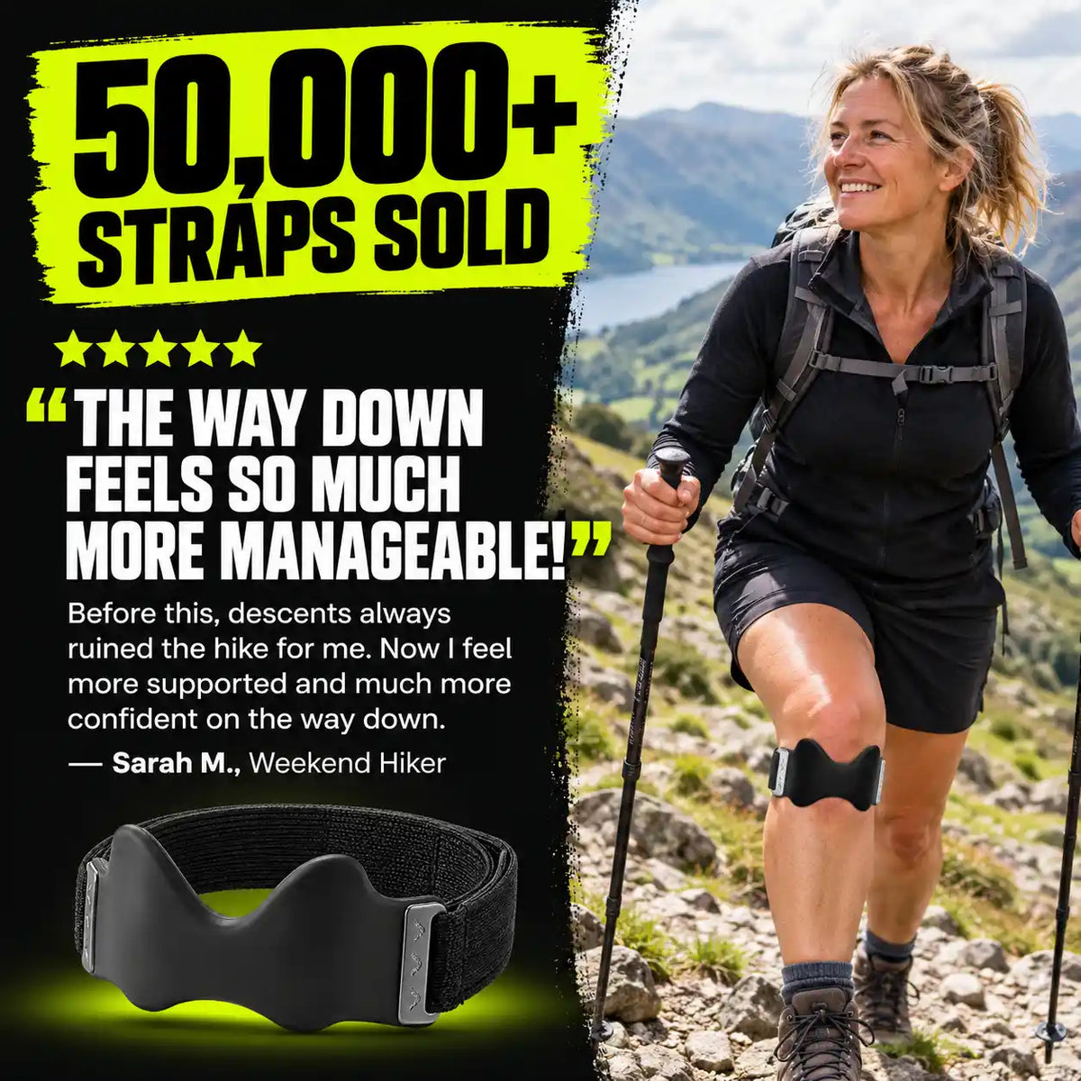 Downhill Knee Strap